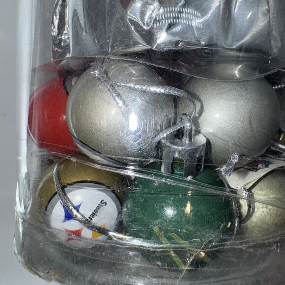 NEW Forever Collectibles Pittsburgh Steelers NFL Mini Christmas Tree 16 Ornament - Picture 7 of 12